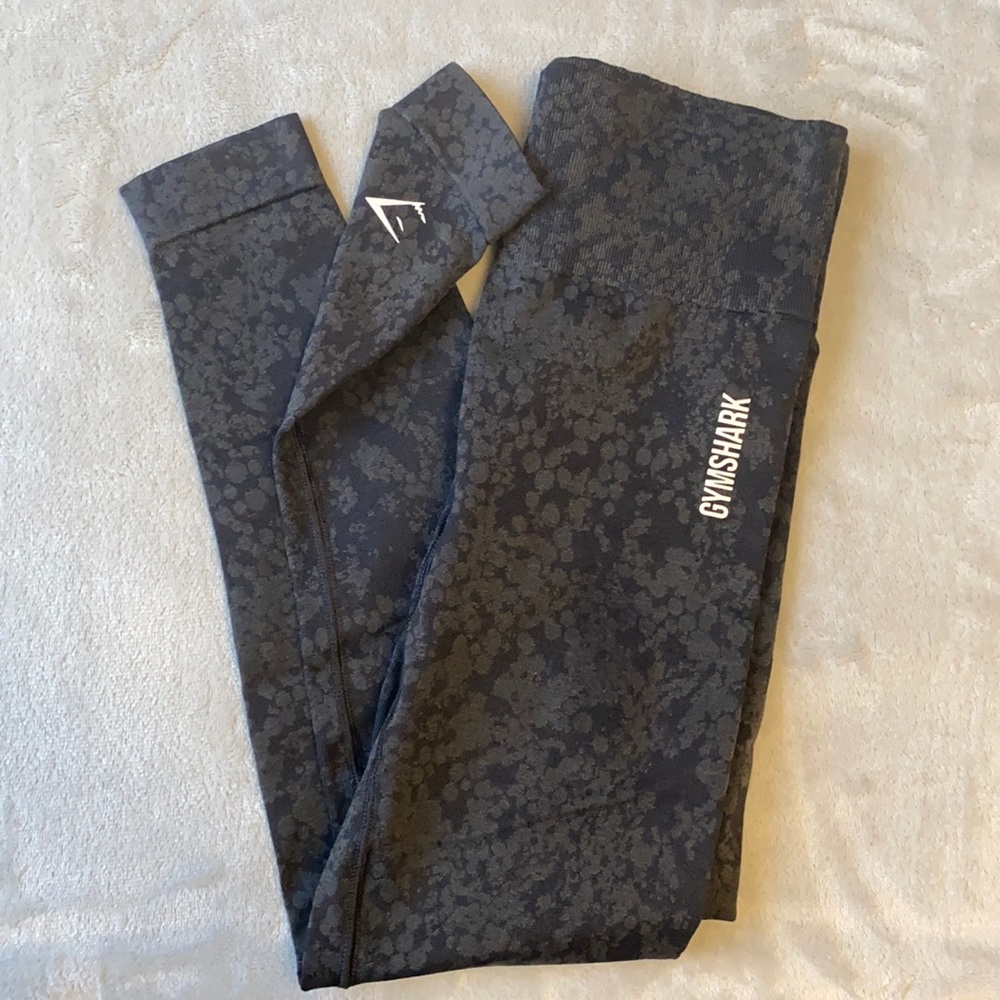 Gymshark Black Animal Seamless Leggings
